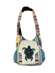 Purse- Hemp Zip Turtle