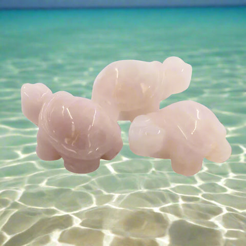 Knick Knack- Rose Quartz Sea Turtle