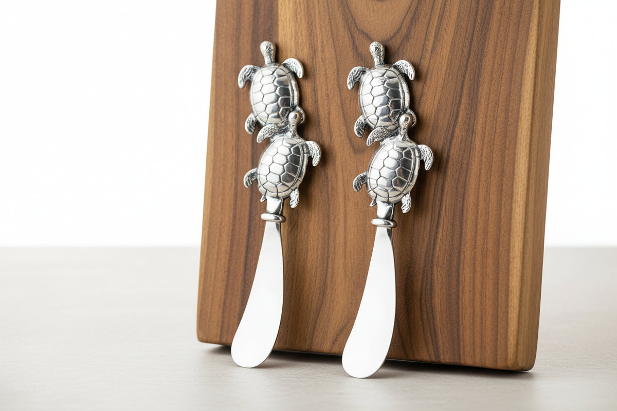 Cheese Spreader Set - Turtles – The Turtle Hospital