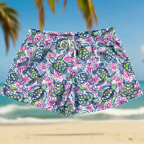 Shorts- Southern Turtles S/M