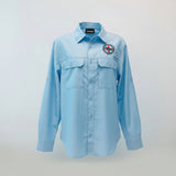 Shirt- Blue Solar UPF Button Up