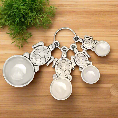 Measuring Spoons- Pewter Turtles