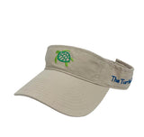 Visor- Khaki Turtle