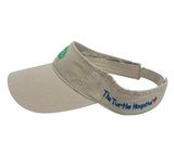 Visor- Khaki Turtle