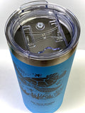 Tumbler- BLUE Stainless Steel 20oz Tumbler