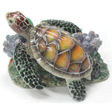 Figurine- Mini Turtle on Coral