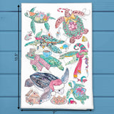 Towel- Xmas Turtle Species