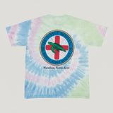 Youth T-shirt: Tie Dye Watercolor Spiral
