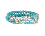 Periwinkle Sea Turtle Bracelet