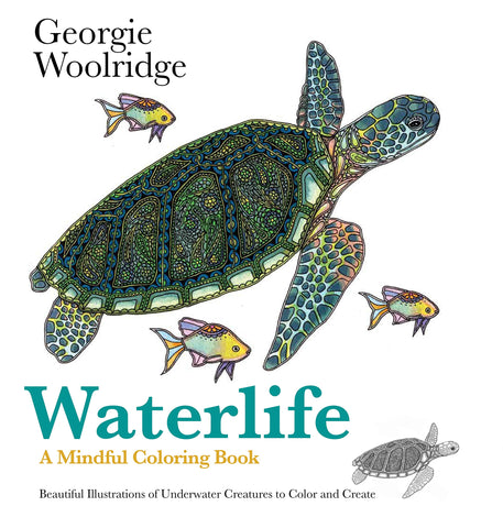 Book: Waterlife Mindful Coloring Book