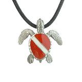 Pewter Dive Necklace