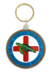 Turtle Hospital Logo Keychain
