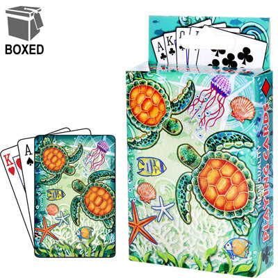 Sea Turtle Playing Cards