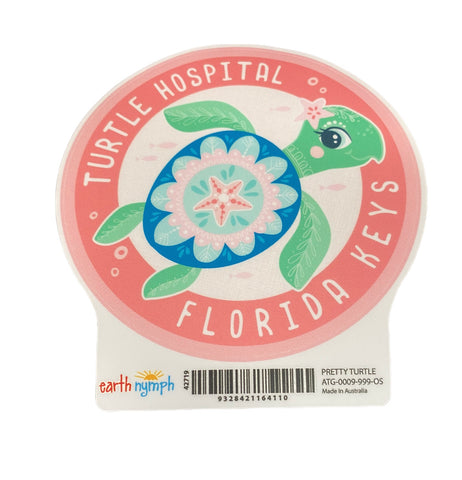 Pretty Turtle Sticker