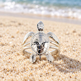 Ring- Sterling Silver Sea Turtle